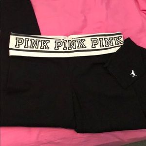victoria’s secret cropped leggings